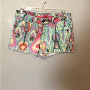 Tinseltown Denim Couture Shorts